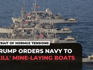 Trump orders Navy to engage any vessel laying mines