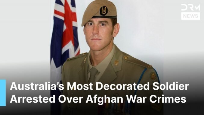 Ben Roberts-Smith arrested over Afghan war crimes