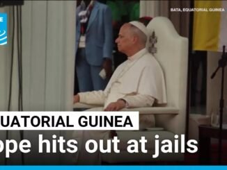 Pope Francis condemns prison conditions in Equatorial Guinea