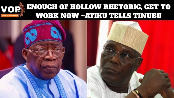 Atiku blasts Tinubu over fresh killings