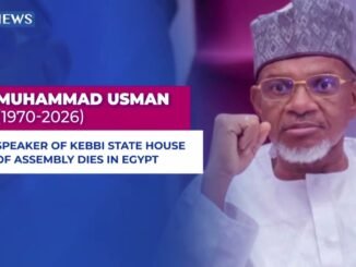 Kebbi Assembly Speaker dies in Egypt