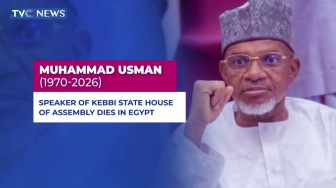 Kebbi Assembly Speaker dies in Egypt