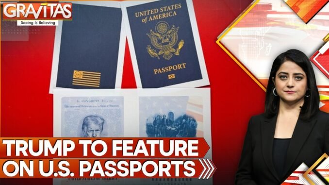 US passports to feature Trump's photo