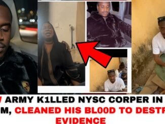 Soldiers admit killing NYSC member was a mistake