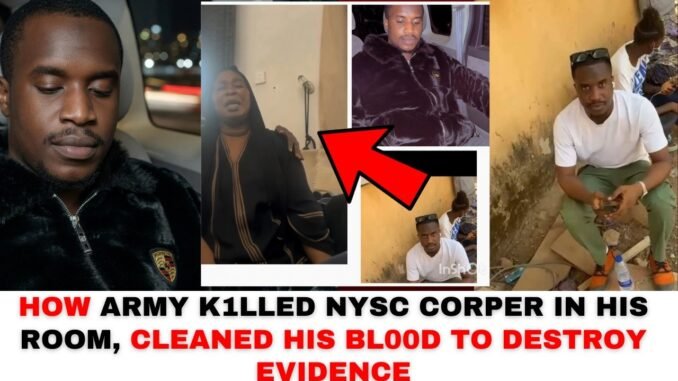 Soldiers admit killing NYSC member was a mistake