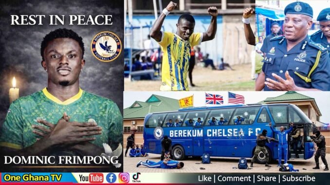 Ghanaian Footballer Dominic Frimpong Killed
