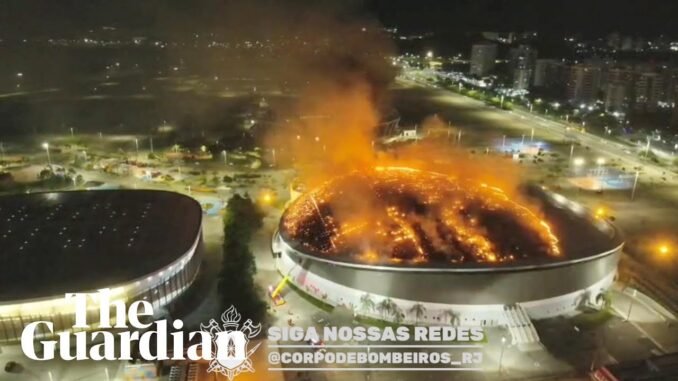 Massive fire destroys Rio's Olympic Park