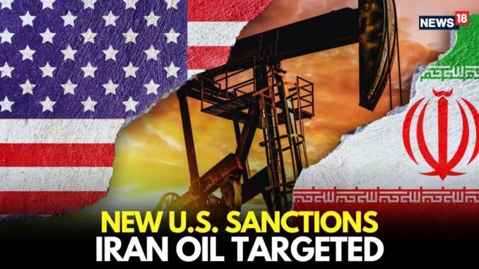 US slaps fresh sanctions on Iran's oil sector