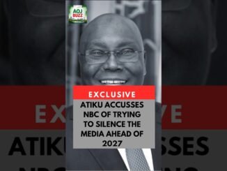 Atiku accuses NBC of gagging Nigerian media