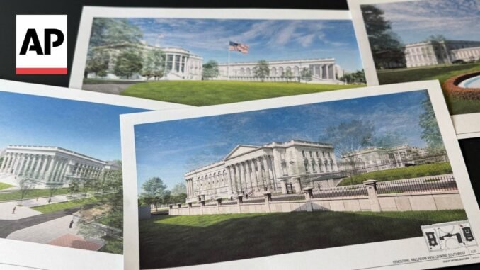 Trump’s White House Ballroom project halted