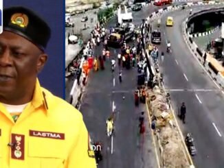 Tanker Accident at Effurun Roundabout