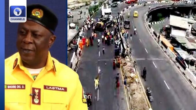 Tanker Accident at Effurun Roundabout