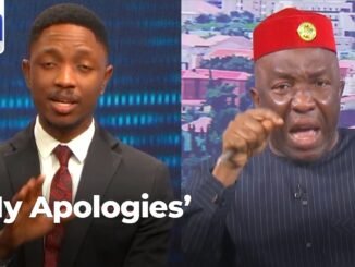 Ex ADC Chairman Ralph Nwosu forced to apologise on Channels TV