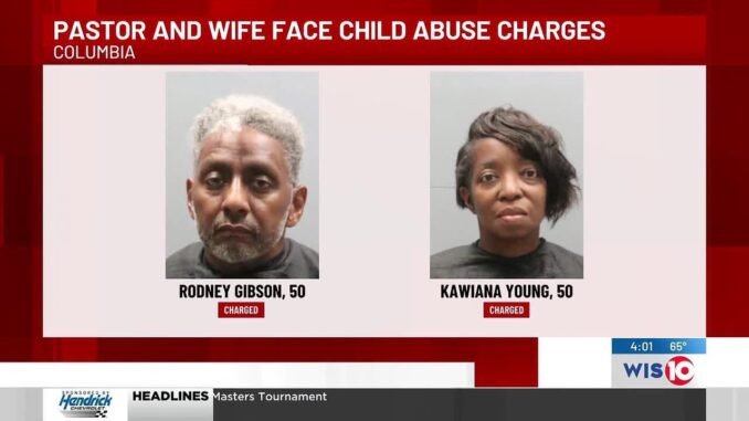 Pastor and wife arrested for sexually abusing a foster child