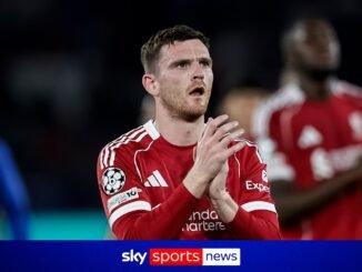 Robertson bids farewell to Liverpool after nine years