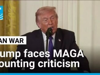 Trump hits back at MAGA Iran critics