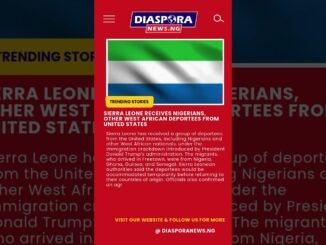 Sierra Leone receives migrants deported from America