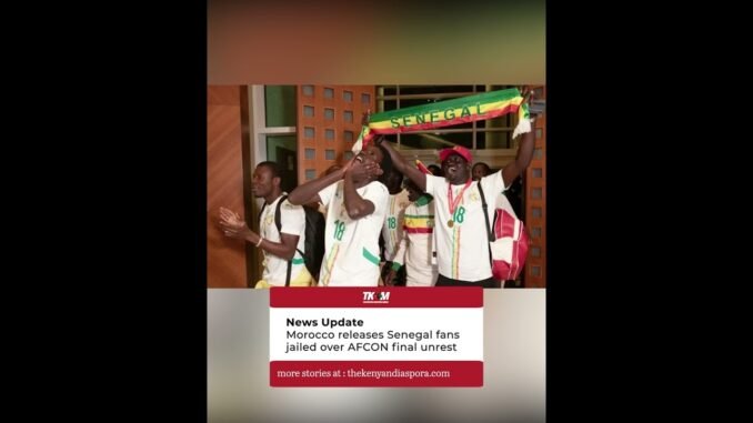Moroccan King pardons jailed Senegalese fans