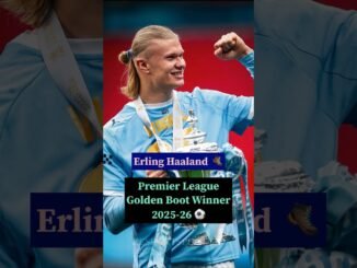 Erling Haaland wins Golden Boot as EPL again