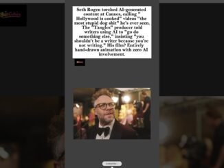 Seth Rogen slams AI Script Writers