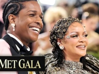 Rihanna and A$AP Rocky stun at Met Gala