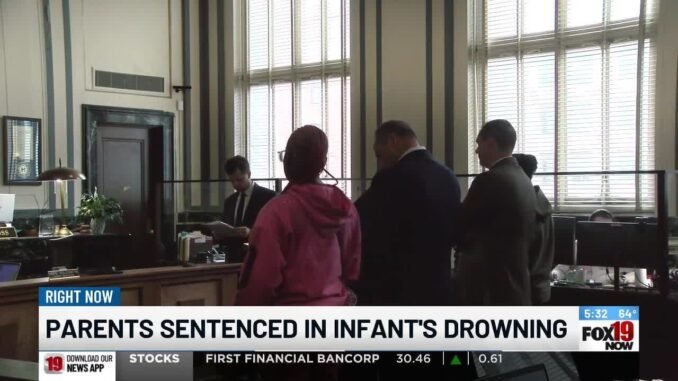 Couple sentenced after infant's bathtub death