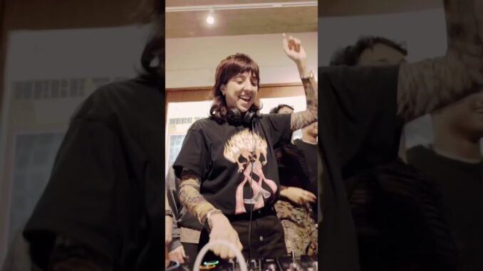 DJ injured by falling bricks