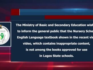 Lagos govt denies textbook link