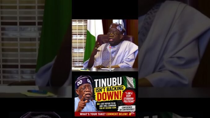 Tinubu vows second term bid