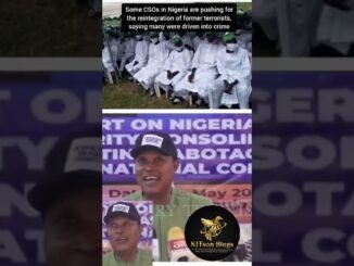 CSOs Advocate Reintegration of Ex-Terrorists