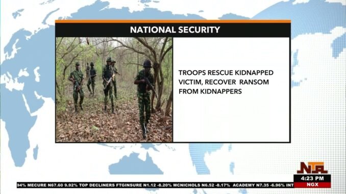 Troops rescue kidnapped woman Plateau