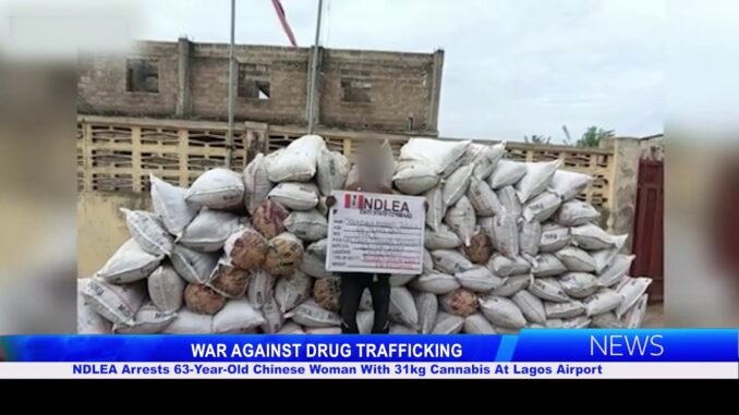 NDLEA arrests woman Lagos airport