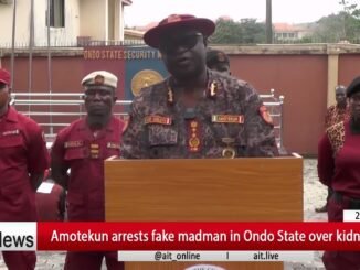 Amotekun arrests fake mad men