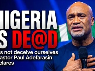 Economic Reality Addressed by Pastor Adefarasin