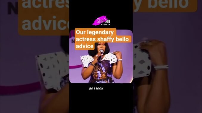 Shaffy Bello giving controversial advice