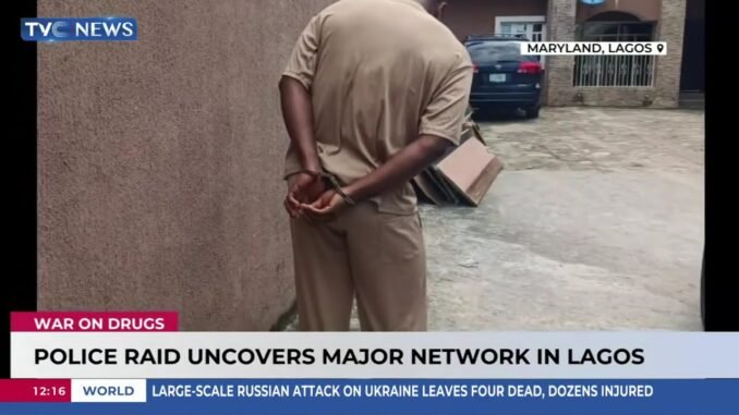 Police seize ₦7.8B illegal drugs in Lagos raid