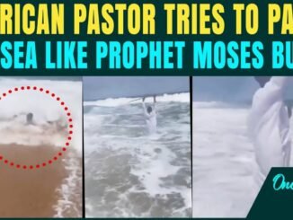 Drama as Prophet Tries to Part Sea