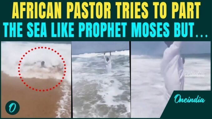 Drama as Prophet Tries to Part Sea