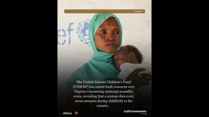 Nigerian mother dies every 7 minutes during childbirth
