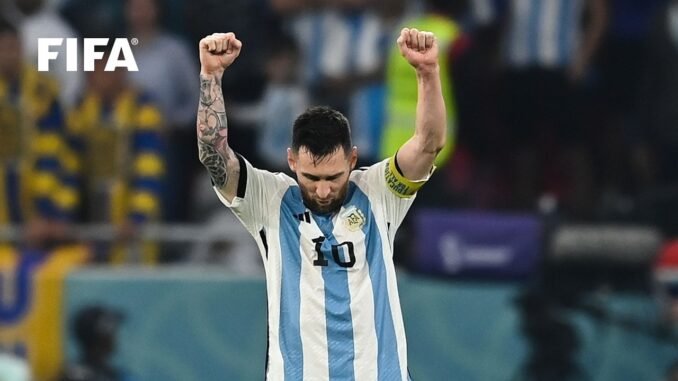 Messi eyes historic sixth World Cup