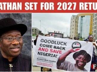 PDP Faction nears Goodluck Jonathan ratification