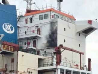 Drone attack strikes cargo ship in Black Sea