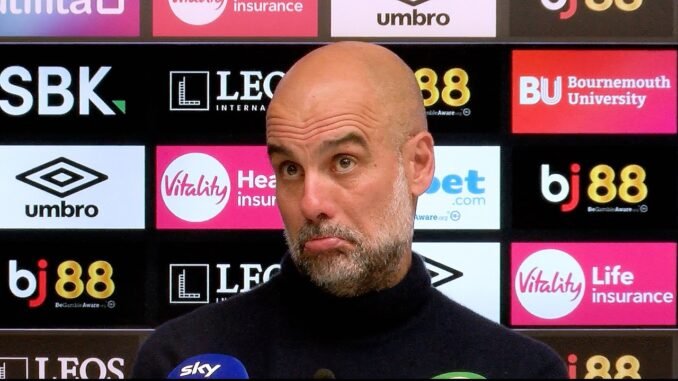 Pep Guardiola rejects Manchester City exit