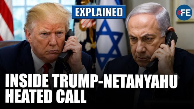 Trump and Netanyahu clash over Iran strategy