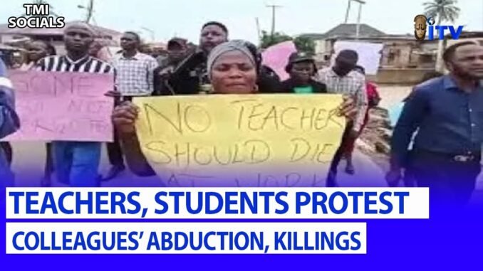 Nigerians React as Oyo Teachers Begin Prayer
