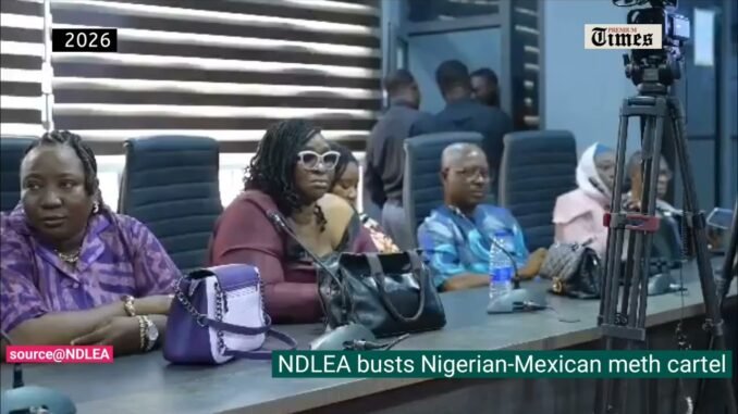 NDLEA shuts down massive meth factory