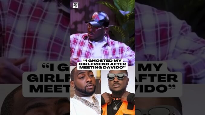 Peruzzi reveals how Davido made him ghost girlfriend