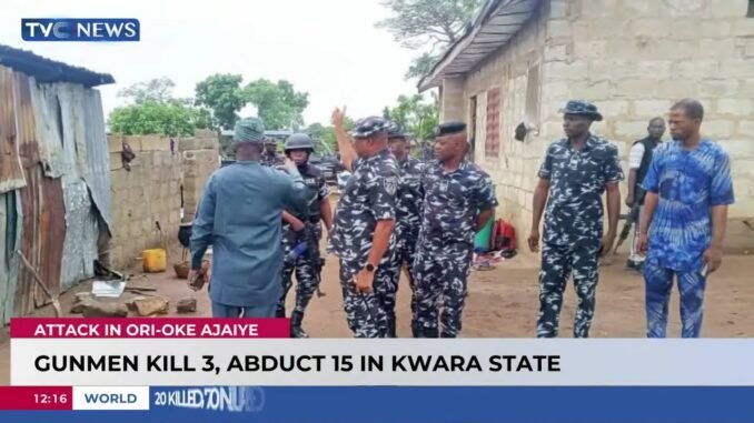 Attack in Kwara as Gunmen Target Worshippers