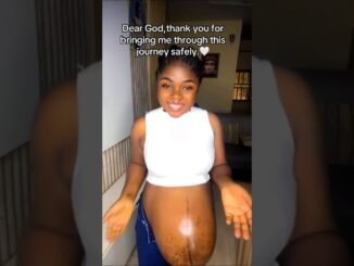 Man with Disability Pampers Expectant Wife
