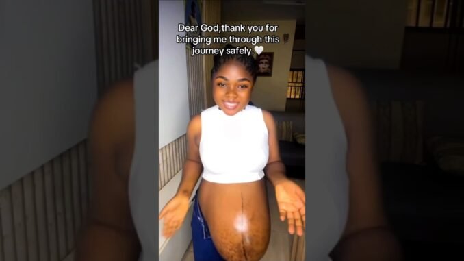 Man with Disability Pampers Expectant Wife